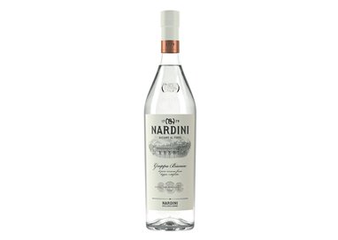 New Bottle Grappa Nardini Acquavite Bianca 50 %  Bortolo Nardini 1 L.