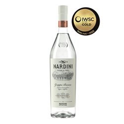 New Bottle Grappa Nardini Acquavite Bianca 50 % Bortolo Nardini  0,70 L.