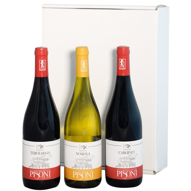Gift Box - Organic Wines of Trentino from the Pisoni Winery