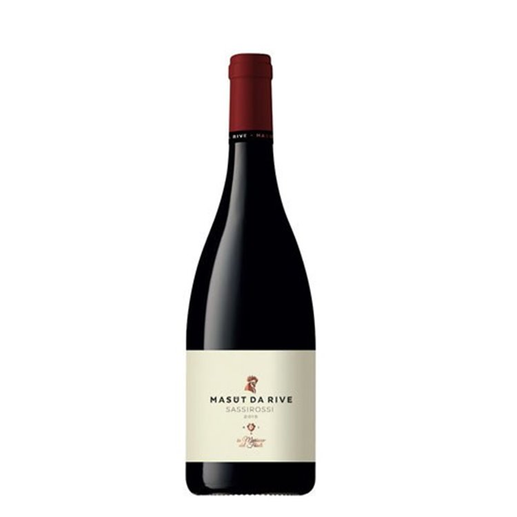 Vino Rosso Sassirossi Isonzo 2018 Masùt da Rive -cz