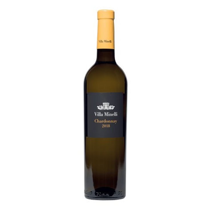 3-Bottle box White Wine Chardonnay Veneto IGT Villa Minelli -cz