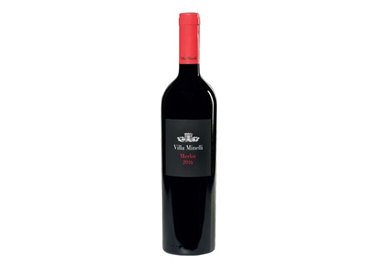 6-Bottle box Red Wine Merlot Veneto IGT Villa Minelli -cz