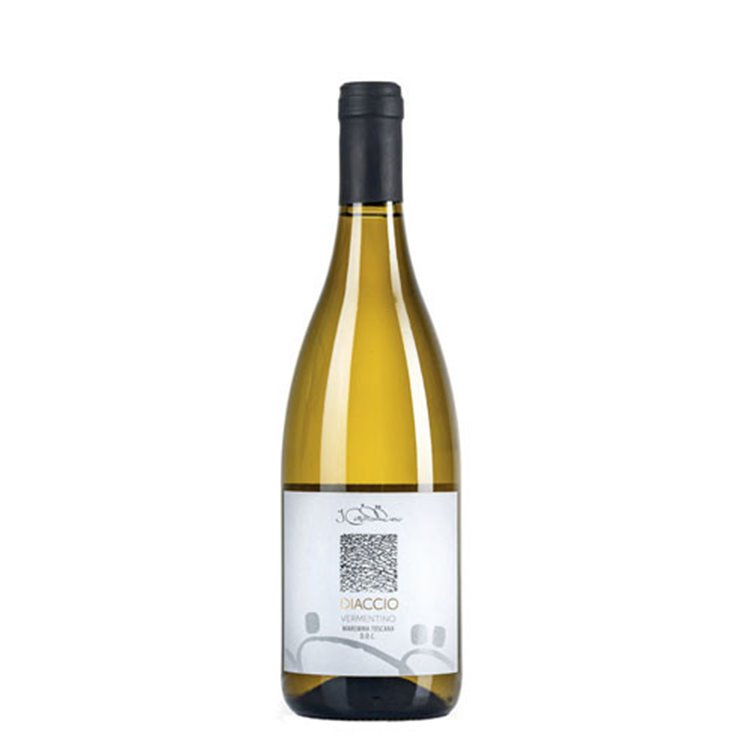 Confezione da 6 Bottiglie Vino Bianco Diaccio Maremma Cantina I Cavallini -cz