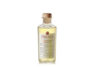 Grappa Monovitigno di Moscato - Distilleria Sibona 0,5 l.