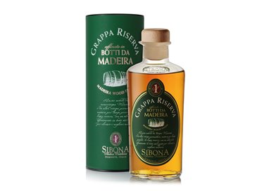 Grappa Riserva aged in Madeira barrels - Distilleria Sibona 0.5 l.