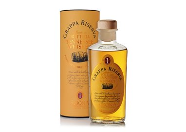 Grappa Riserva aged in Tennessee Whiskey barrels - Distilleria Sibona 0.5 l.