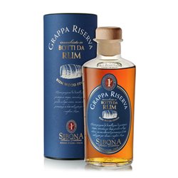 Grappa Riserva invecchiata in botti da Rum - Distilleria Sibona 0,5 l.