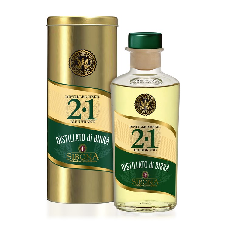 Distillato di Birra 2.1  - Distilleria Sibona 0,5 l.