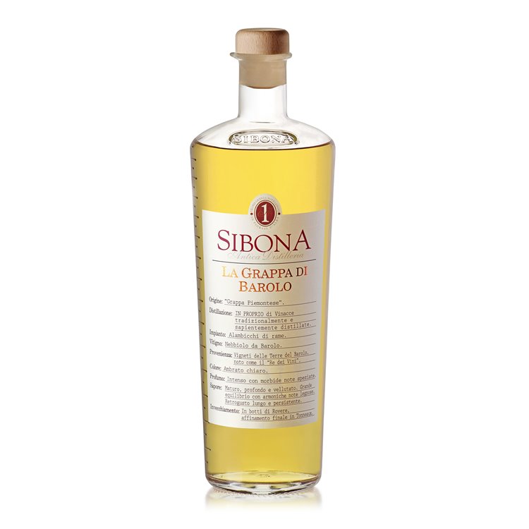 Grappa Monovitigno di Barolo- Distilleria Sibona 1,5 lt