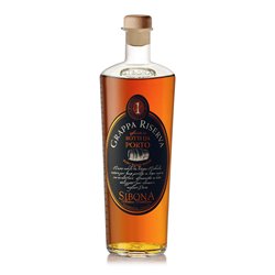 Grappa Riserva in Portweinfässern gereift - Distilleria Sibona 1,5 l.