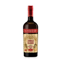 Civico 10 Vermouth di Torino Rosso Superiore - Distilleria Sibona 0,75 l.