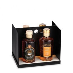 Distilleria Sibona - Confezione Box in Tavola (4 Bt. x50cl): Grappa BARBERA, MOSCATO, NEBBIOLO, ARNEIS