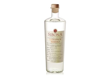 Distilleria Sibona - Gift box Nebbiolo Grappa MAGNUM with wooden case 1,5 lt