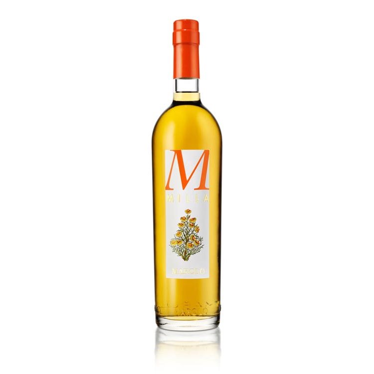 Marolo Liquore alla Camomilla con Grappa Milla -  Distilleria Santa Teresa  Fratelli Marolo 0,70 l.