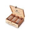 Distilleria Sibona - Confezione Regalo Valigetta  con Grappe graduate Moscato, Barbera, Arneis (3x50cl)