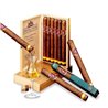 Distilleria Sibona - Confezione Regalo  Sigari con Grappa Monovitigno Dolcetto, Barbera, Moscato  cassetta in legno da 6 pz.