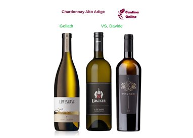 Davide VS. Goliath    Chardonnay Alto Adige   Riserva  3 x 0,75 L.