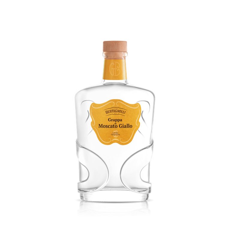 Bertagnolli - Grappa Moscato Giallo Trentino Bianca (42% Vol. - 0.70 Lt)