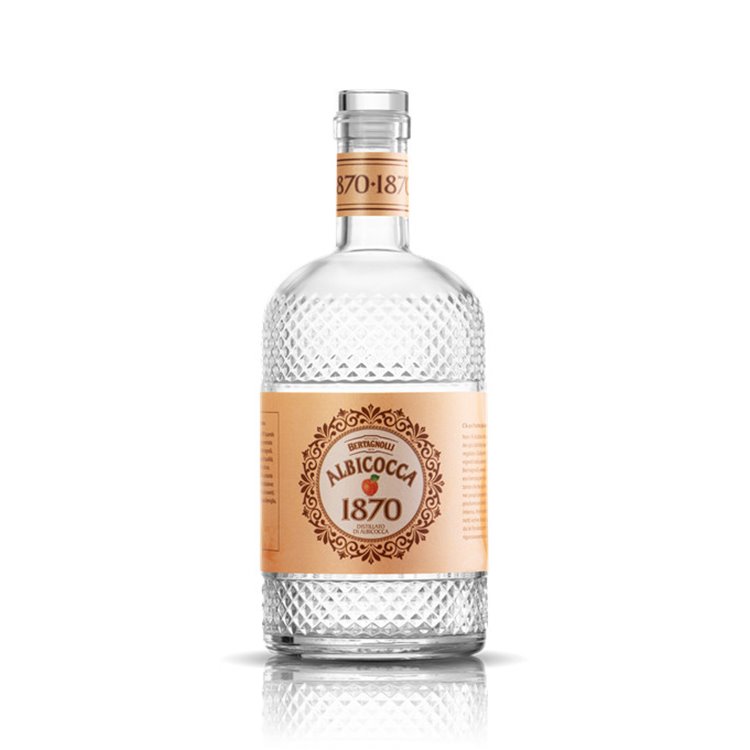 Bertagnolli - Acquavite Frutta 1870 Apricots (40% Vol. - 0.70 Lt) in a case