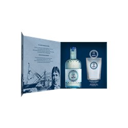 Bertagnolli - Gin1870 Raspberry Dry Gin Special Package with 1Glass (40% Vol. - 0.70 Lt)
