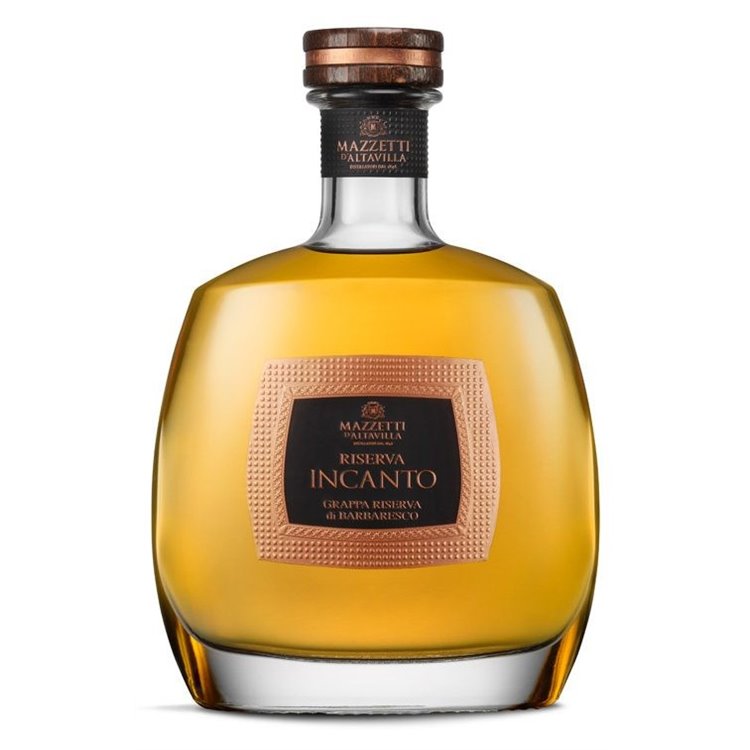 Mazzetti - Grappa Invecchiata in Barriques  Riserva Incanto 43° Mazzetti D'Altavilla 0,70 L.