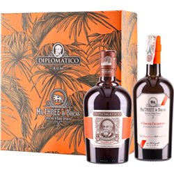 Rum Diplomàtico Mixing Pack Mantuano & Mr. Three & Bros Falernum ( 1200ml ) - crb