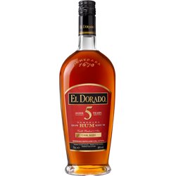Rum EL DORADO 5 YO ( 70cl  40%) - crb