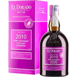 Rum EL DORADO  Purple Port Mourant Diamond 2010 (70cl  49,6%) - crb
