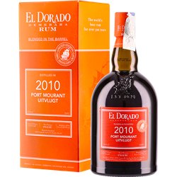 Rum EL Dorado Orange Port Mourant  2010 (70cl  51%) - crb