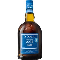 Rum EL Dorado Blue Uitvlgt - Enmore 2008 (70cl  47.4%) - crb