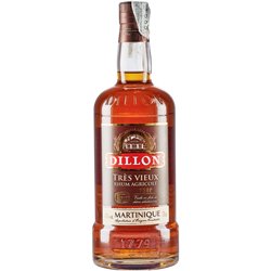 Rum Dillon Blanc  Très Vieux VSOP (70cl  43%) - crb