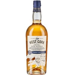 Whiskey West Cork Small Batch Sherry Cask Finish (70cl 43%) - crb