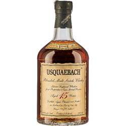 Whiskey Usquaebach 15 YO (70cl 43%) - crb