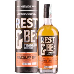 Whiskey  Rest & Be Macduff 2007 HHD (70cl 58.1%) - crb