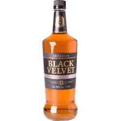 Whiskey Black Velvet Original Blended  (100cl  40%) - crb