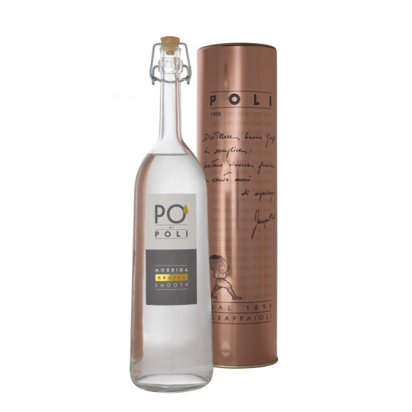 Grappa Pò di Poli Morbida 40° Distilleria Jacopo Poli Metallrohr 