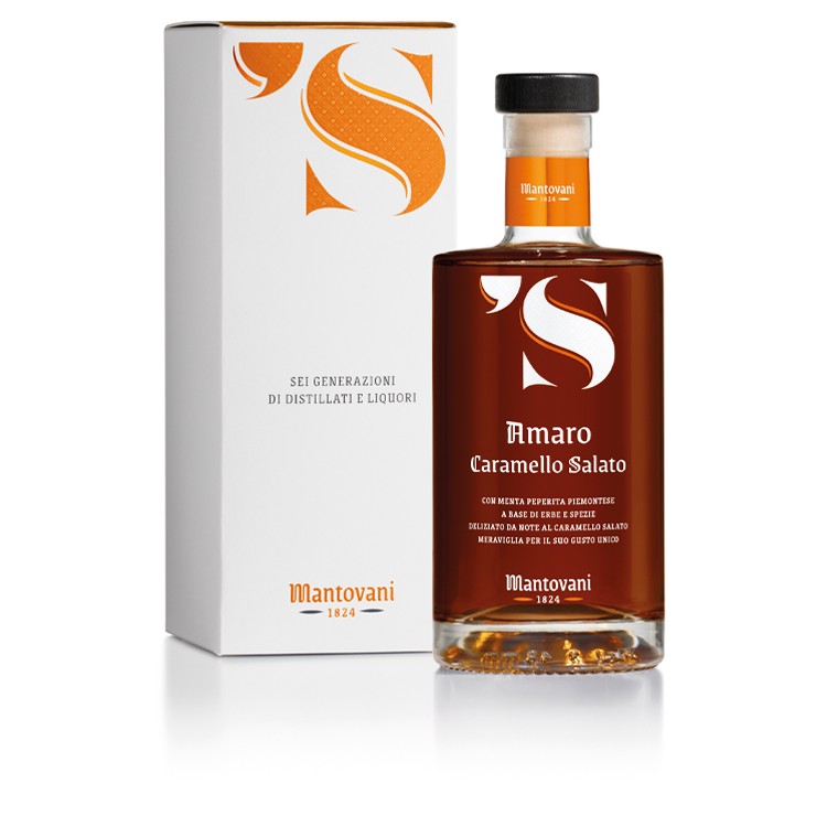 Distilleria Mantovani - ’S Amaro Caramello Salato 28° 0.70 L.