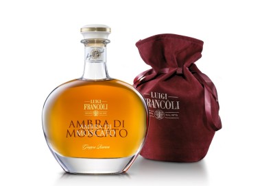 Distilleria Francolli - Velvet Ambra di Moscato 42,5 -700 Francoli | Grappa / Acquavite in vendita online