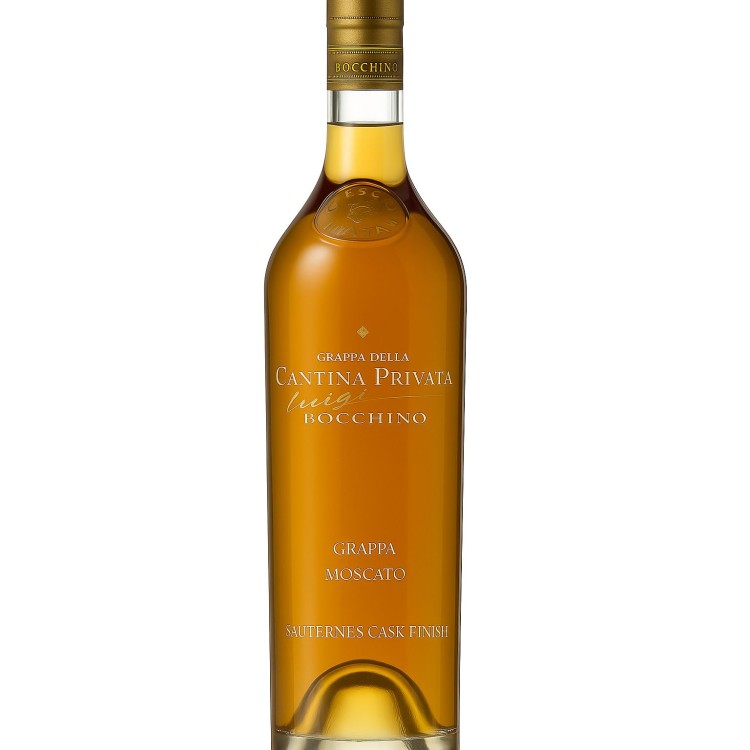 Distilleria Bocchino - Grappa Bocchino Cantina Privata Moscato – Sauternes Cask Finish – 70 cl