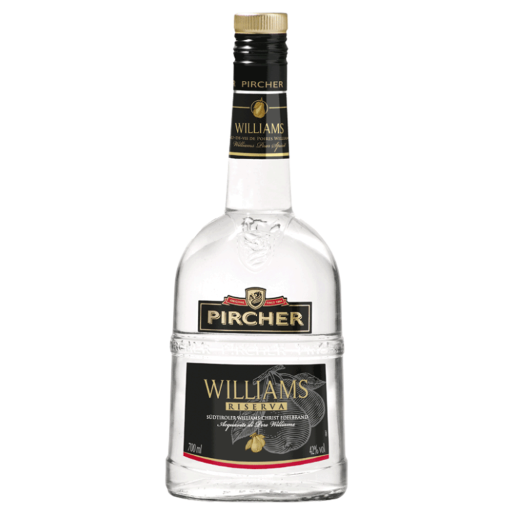 Buy online Distilleria Pircher - Fruit Brandy / Eau-de-vie Williams Pear Reserve Pircher 0.70L 40.0% vol. at an exceptional pric