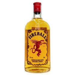 Fireball Cinnamon Whisky 33° – Liquore al Whisky alla Cannella – 50 cl