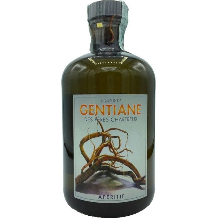 Chartreuse Gentiane 22.7% – Gentian Root Liqueur – 1 L
