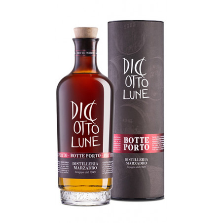 Grappa Le 18 Lune Riserva Botti di Porto 42 ° Distilleria Marzadro
