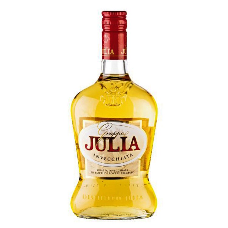 TOP Pack: 3 Bottles Grappa Julia Invecchiata 40° 0,70
