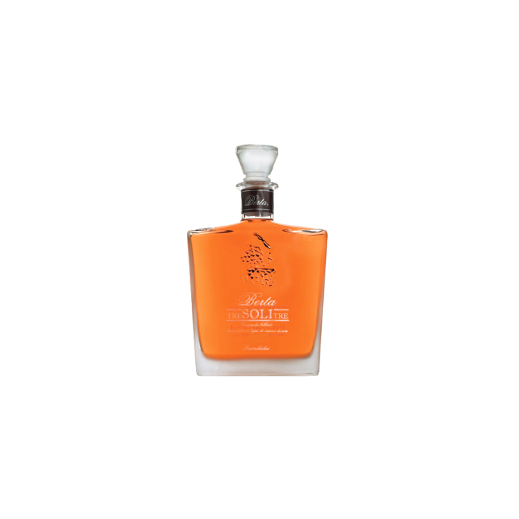 GRAPPA DI NEBBIOLO INVECCHIATA 8 ANNI TRE SOLI TRE BERTA DISTILLERIE