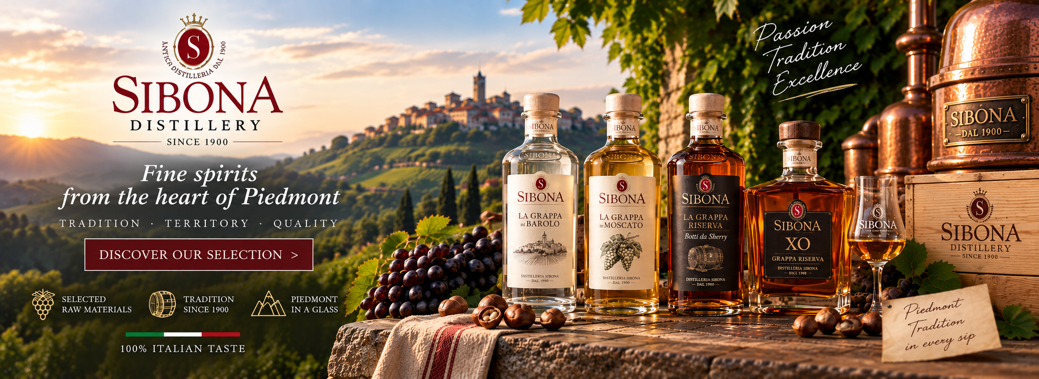Discover Sibona Grappa and Spirits